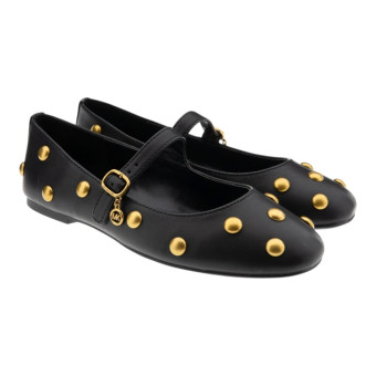 Merceditas negras tachas mujer Michael Kors Nellie Flex