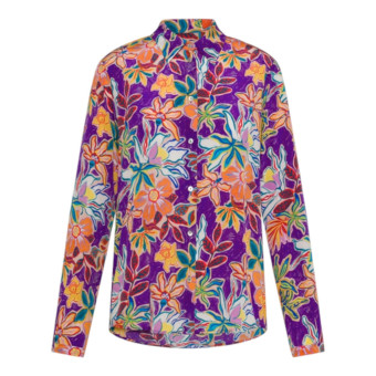 Camisa Floral Multicolor Mujer Momoni Neudon