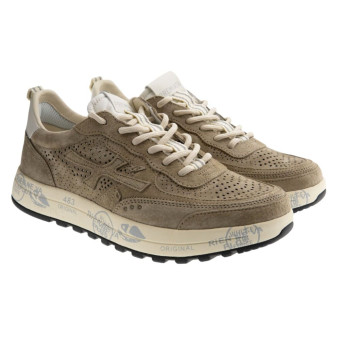 Zapatillas piel arena caballero Premiata Nous 8288