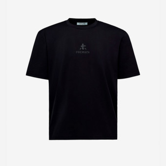 Camiseta negra algodón hombre Premiata PA1017