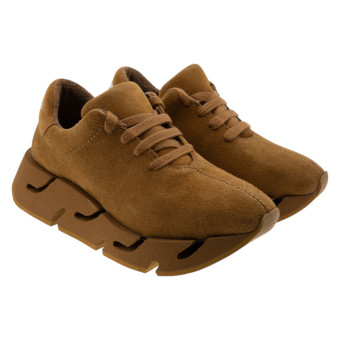 Paloma Barceló sneakers ante cuero plataforma Pia