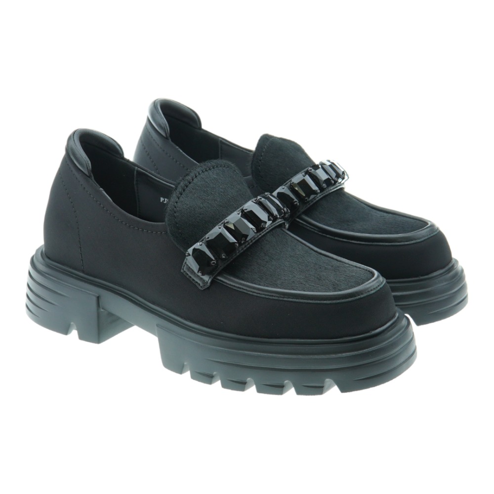 Mocasin piel mujer suela track Jeannot PJ532
