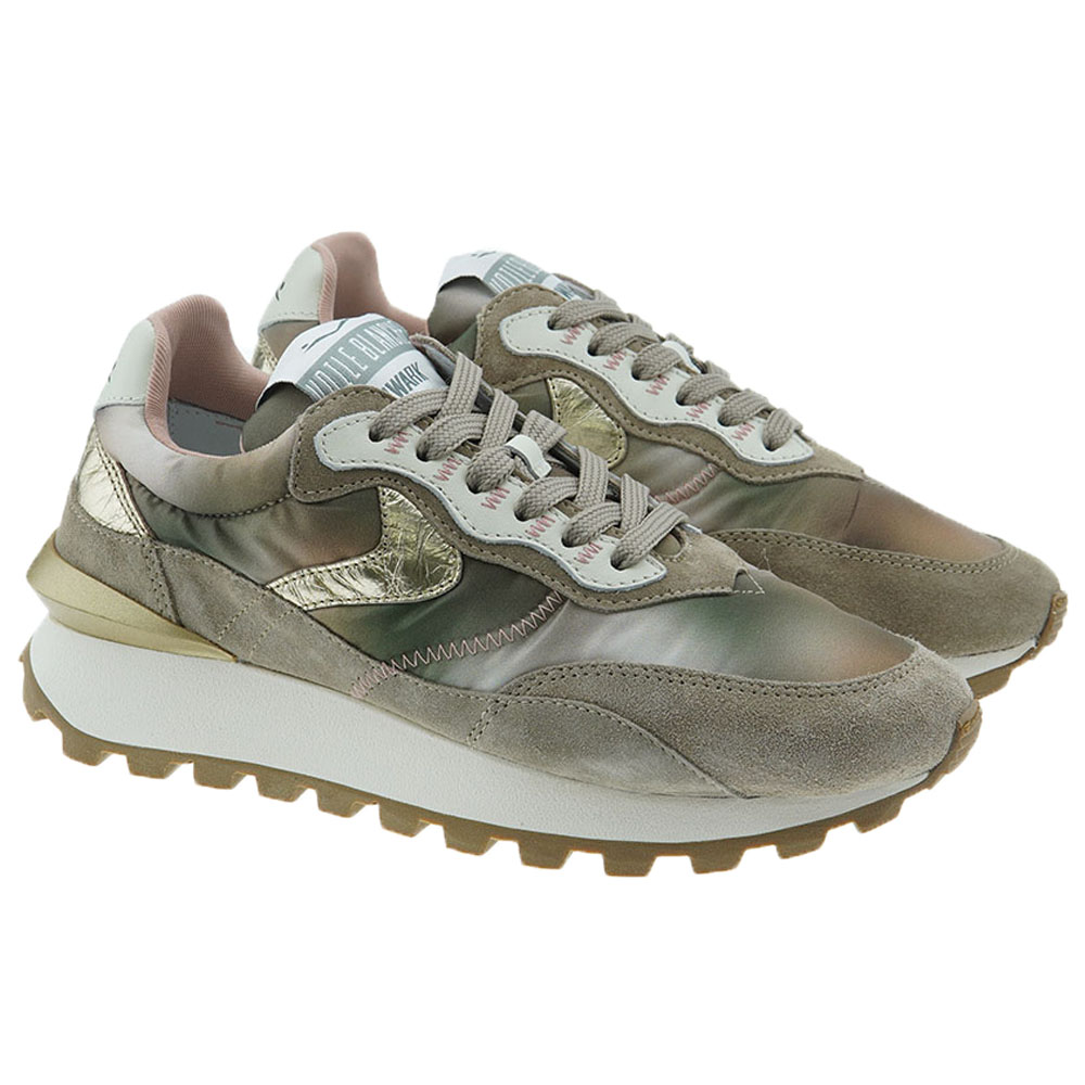 Zapatillas sneakers mujer piel Voile Blanche Qwark Hipe W Dove