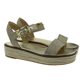 Sandalias Plataforma Brillante Michael Kors Richie Espadril