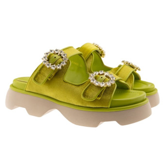 Sandalias Jeannot Verdes Joyas RJ645