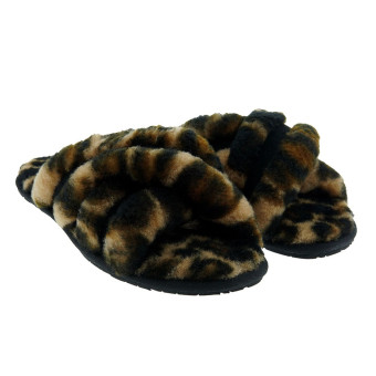 Zapatilla casa animal print Ugg Scuffita