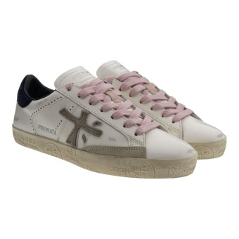 Sneakers blancas mujer casual Premiara Stevend 7602