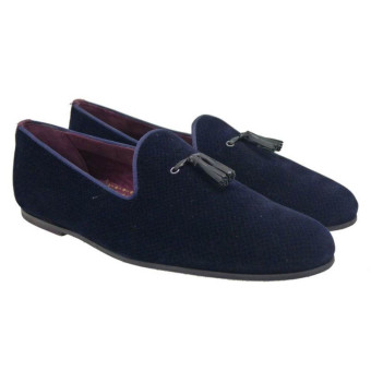 Slipper de terciopelo con borlas hombre Ted Baker Thrysa3