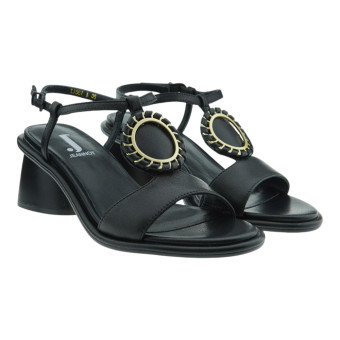 Sandalias tacon ancho adorno mujer Jeannot TJ567