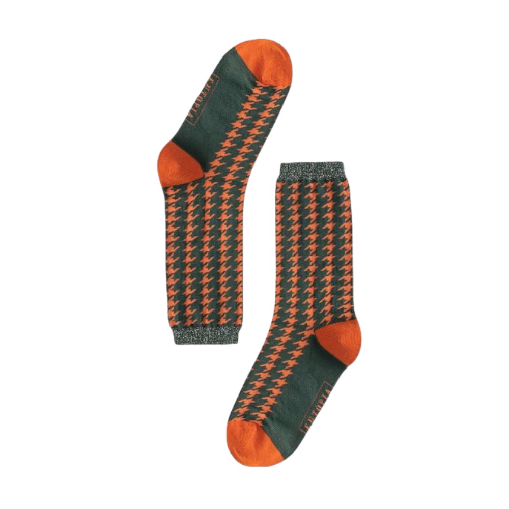Calcetines altos mujer brillo West Mister Vivian