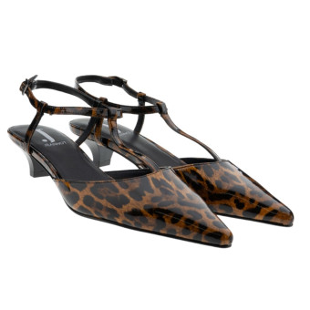 Zapato tacón leopardo Jeannot VJ532