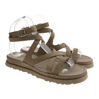Sandalias planas romanas arena Ugg Goldengaze Embossed
