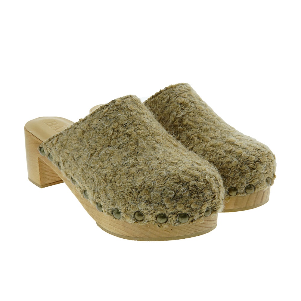 Zueco invierno raspero tacón Baltarini Whitney