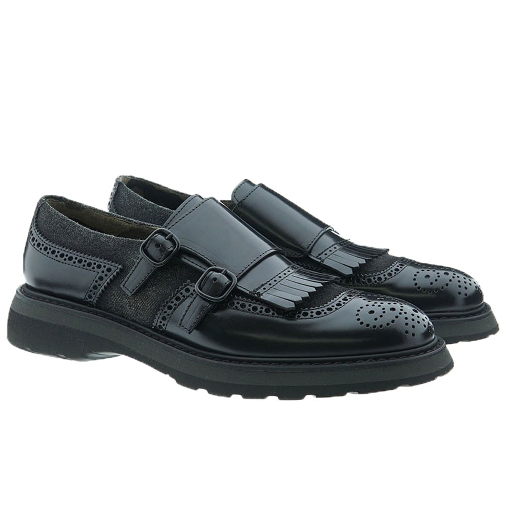 Zapato blucher dos hebillas Calce X1330