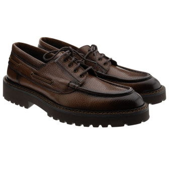 Zapatos cordón coñac hombre Calce X1713