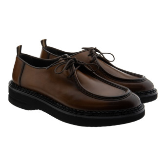 Blucher marrón piel hombre Calce X1783