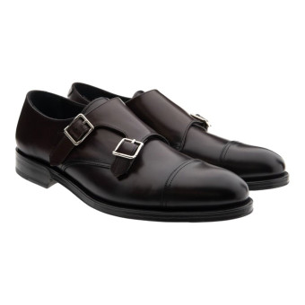 Zapatos burdeos hombre hebillas Calce X2089