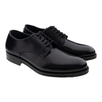 Calce zapatos hombre cordones azules X2095