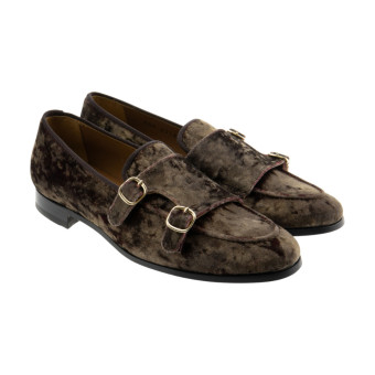 Blucher hebillas mujer terciopelo Calce x2182