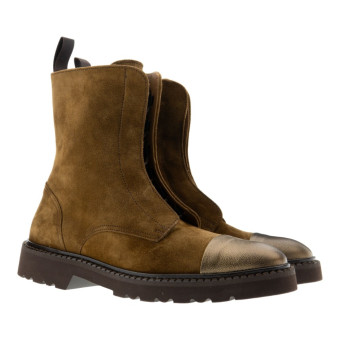Botas cordones mujer piel Calce X2423