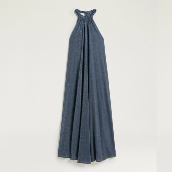 Vestido punto lúrex elástico Momoni Yuca Dress