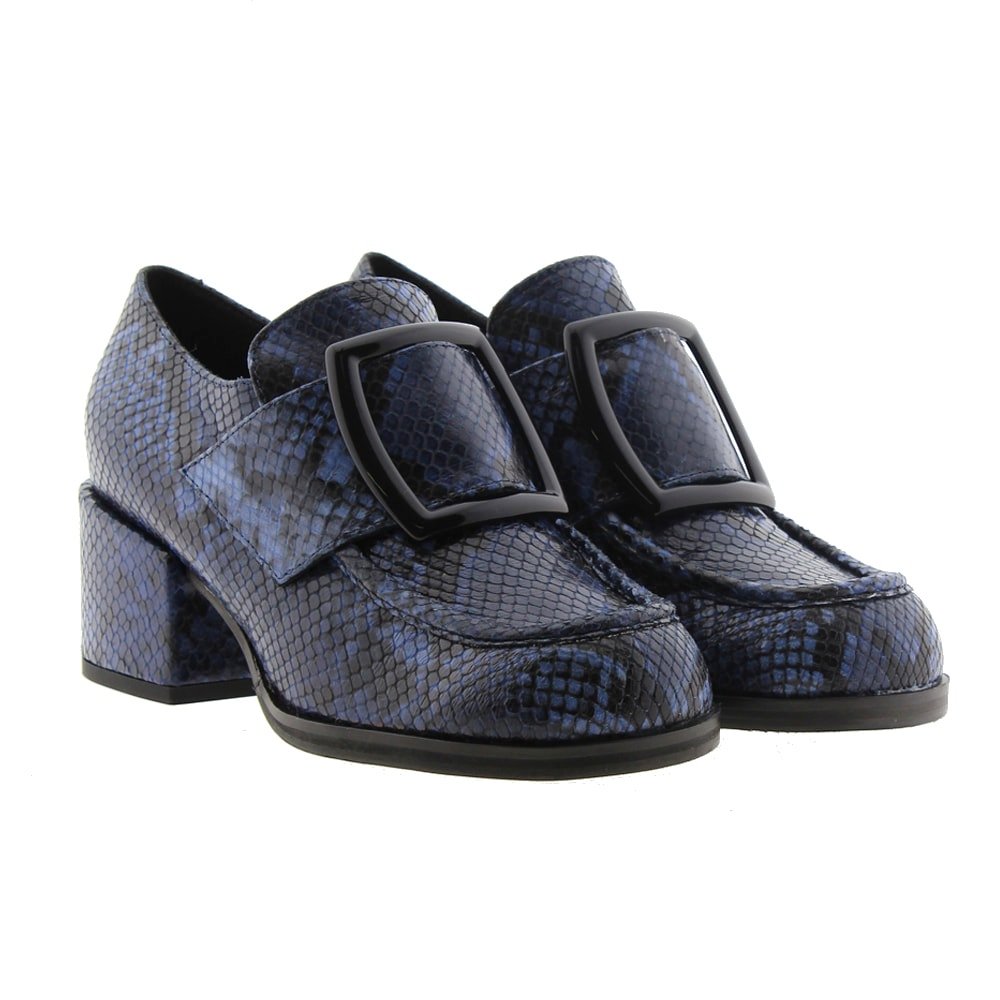 Mocasín tacón hebilla Jeannot 81153