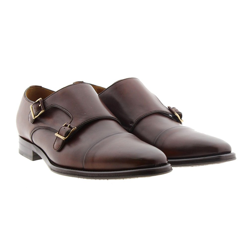 Zapato vestir dos hebillas Calce 85469