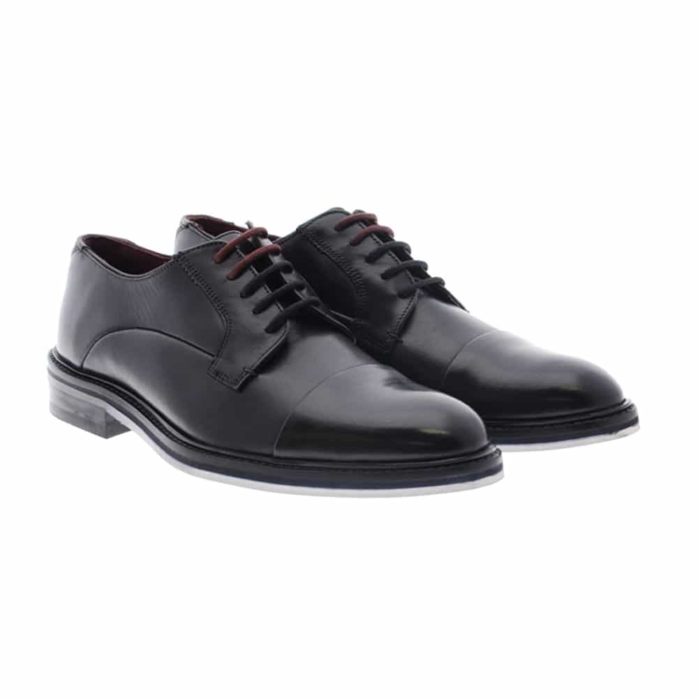 Ted Baker zapato negro acordonado vestir Aokki