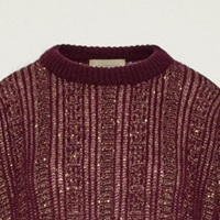 Jersey mujer burdeos dorado – Momoní foto 6