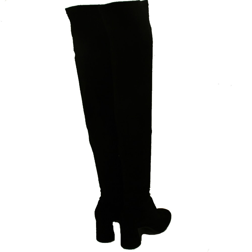 Bota mosquetera ante elástico Lola Cruz 041B31BK Negro foto 4