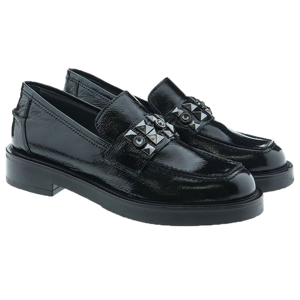 Mocasines charol tachuelas Janet&Janet 04284