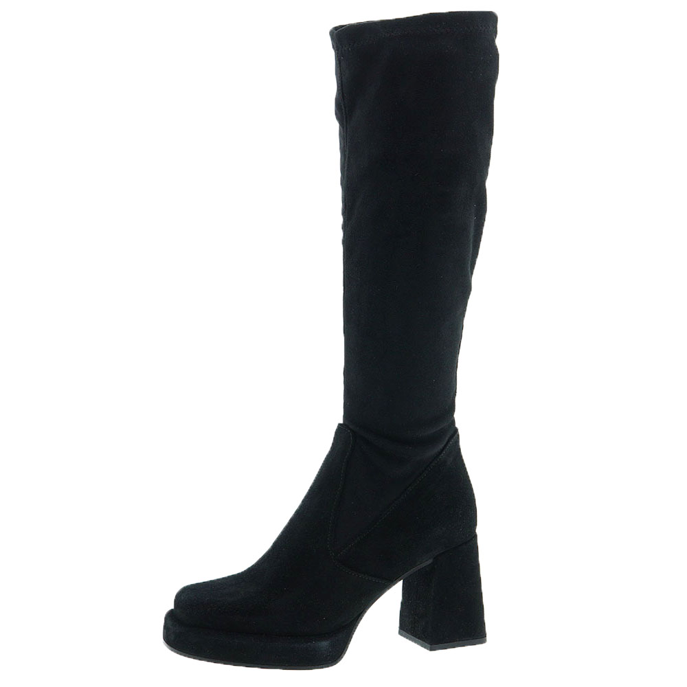 Bota alta elástica tacón y plataforma Janet&Janet 04374 foto 3