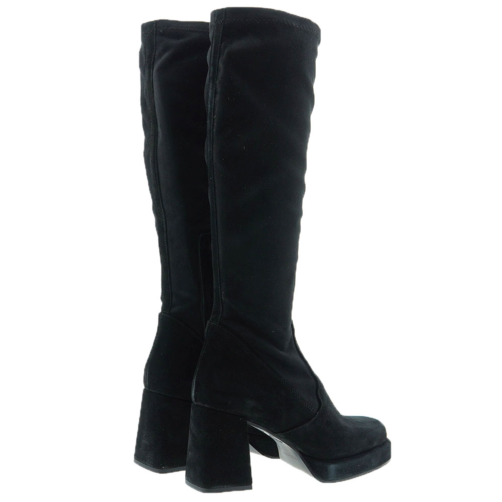 Bota alta elástica tacón y plataforma Janet&Janet 04374 foto 4