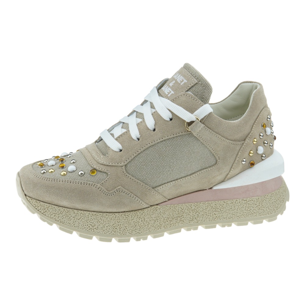 Zapato deportivo plataforma y tachuelas Janet&Janet 05011 foto 3