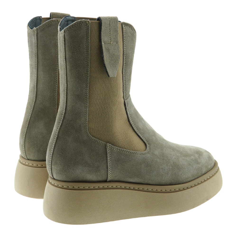 Botin piel mujer elástico y suela ancha Janet&Janet 06001 foto 4