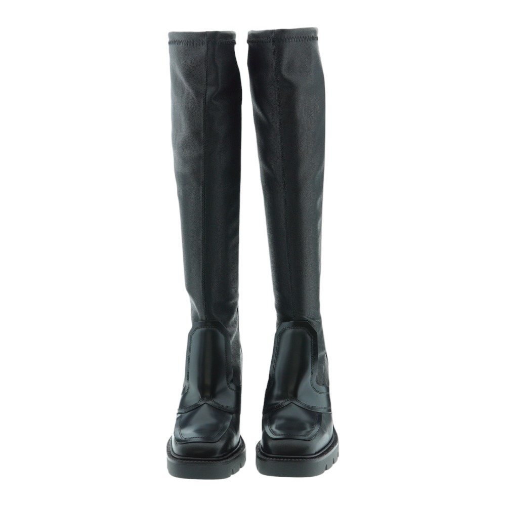 Bota piel alta elastica tacón Janet&Janet 06054 foto 2
