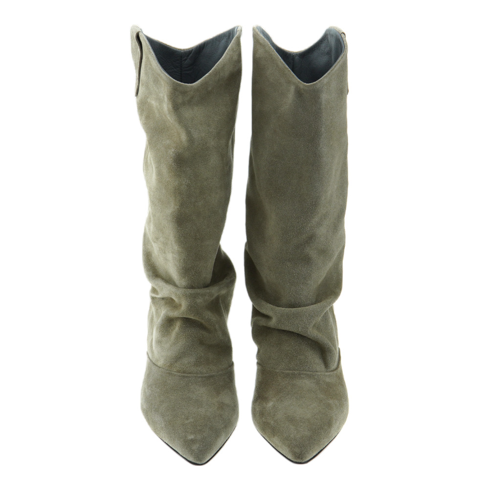 Bota piel campera tacon ante Janet&Janet 06073 foto 2