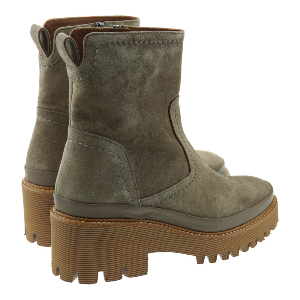 Botin piel mujer ante tacon y plataforma Pons Quintana 10023.00 foto 4