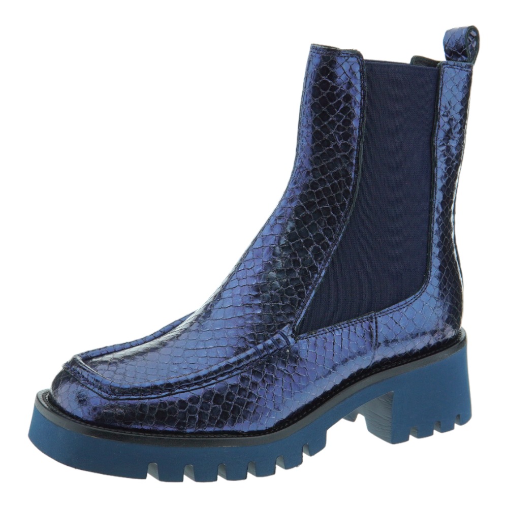 Botin tacon escamas metalizado elasticos Pons Quintana 10176.006 foto 3