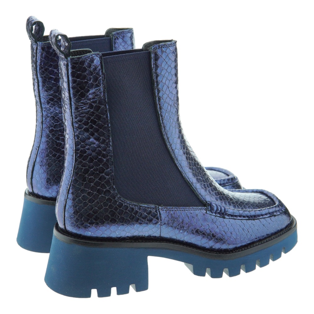 Botin tacon escamas metalizado elasticos Pons Quintana 10176.006 foto 4