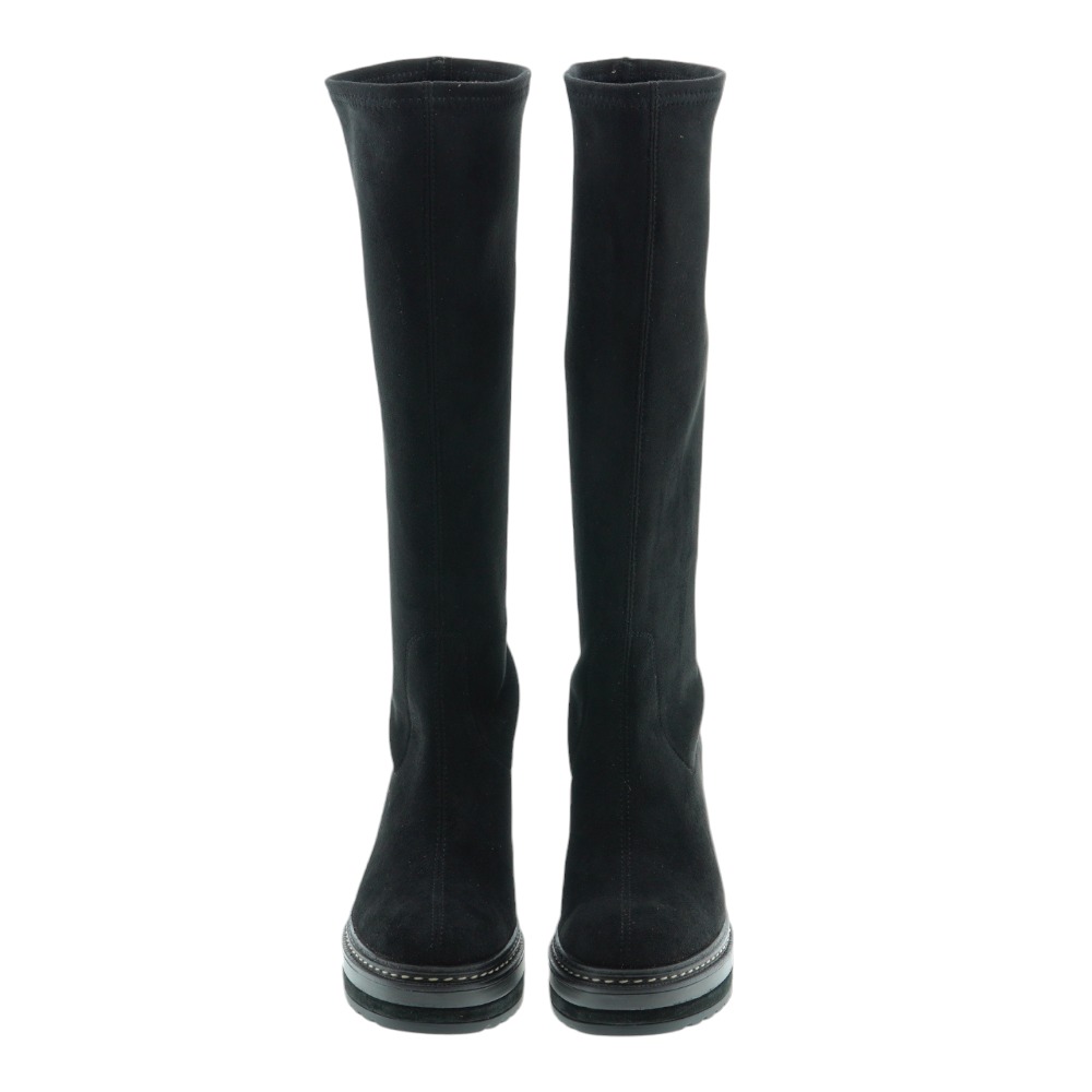 Bota elastica alta tacon bajo y plataforma Pons Quintana 10557.000 foto 2