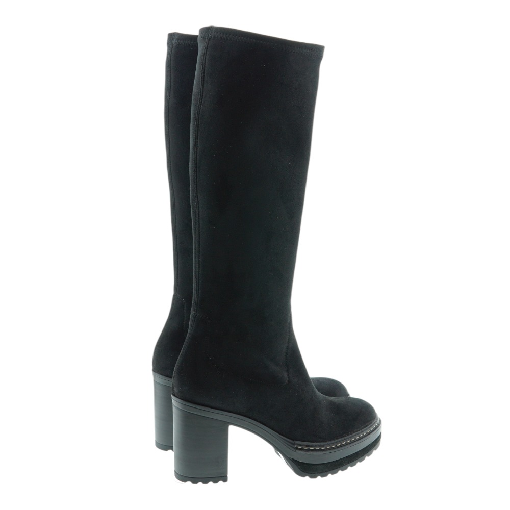 Bota elastica alta tacon bajo y plataforma Pons Quintana 10557.000 foto 3