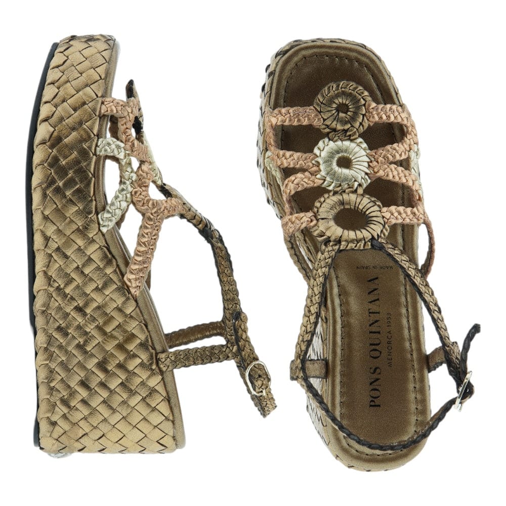Exclusivas Sandalias de Cuña Trenzadas Pons Quintana | Gallery Carrile foto 2