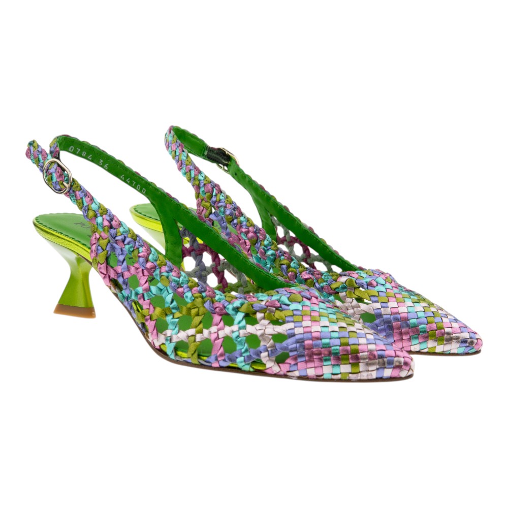 Zapato Destalonado Tacón multicolor Pons Quintana 10784.000