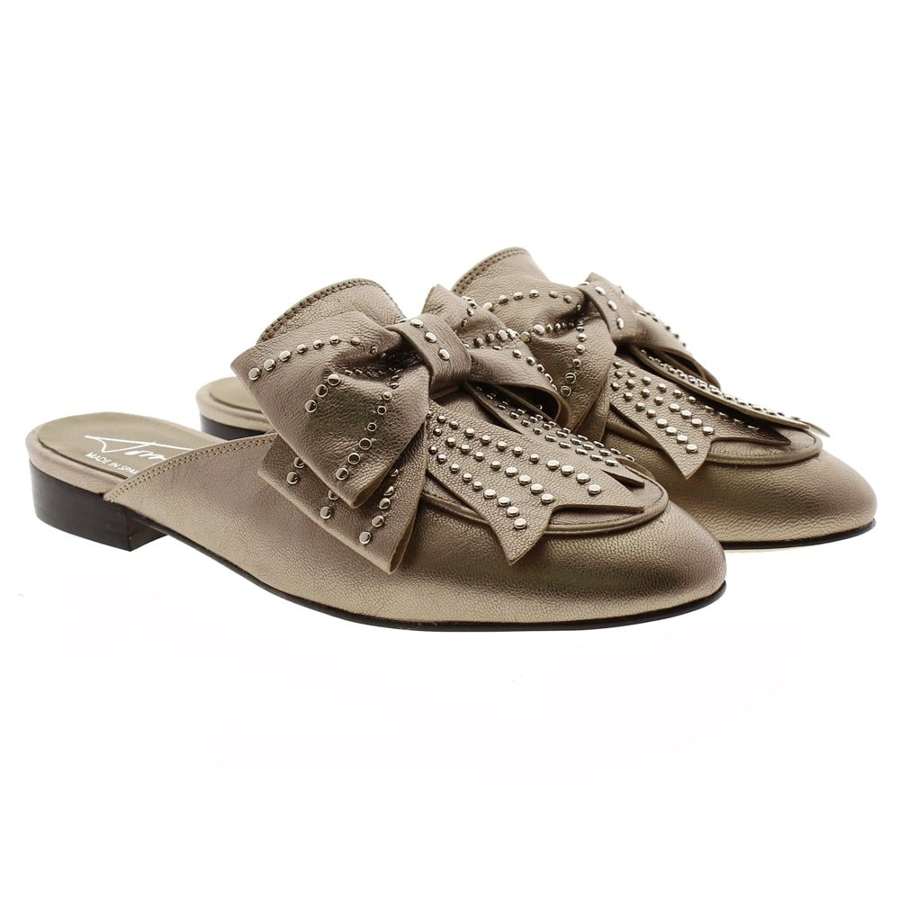 Zuecos planos lazos Toral 10820