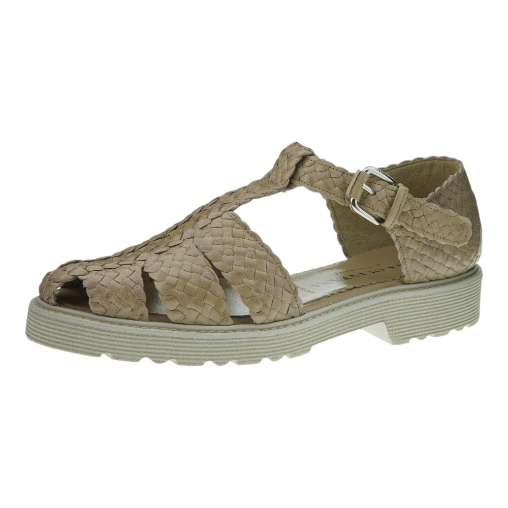 Cangrejera Mujer Trenzada Piel Beige Pons Quintana 11410.000 foto 3