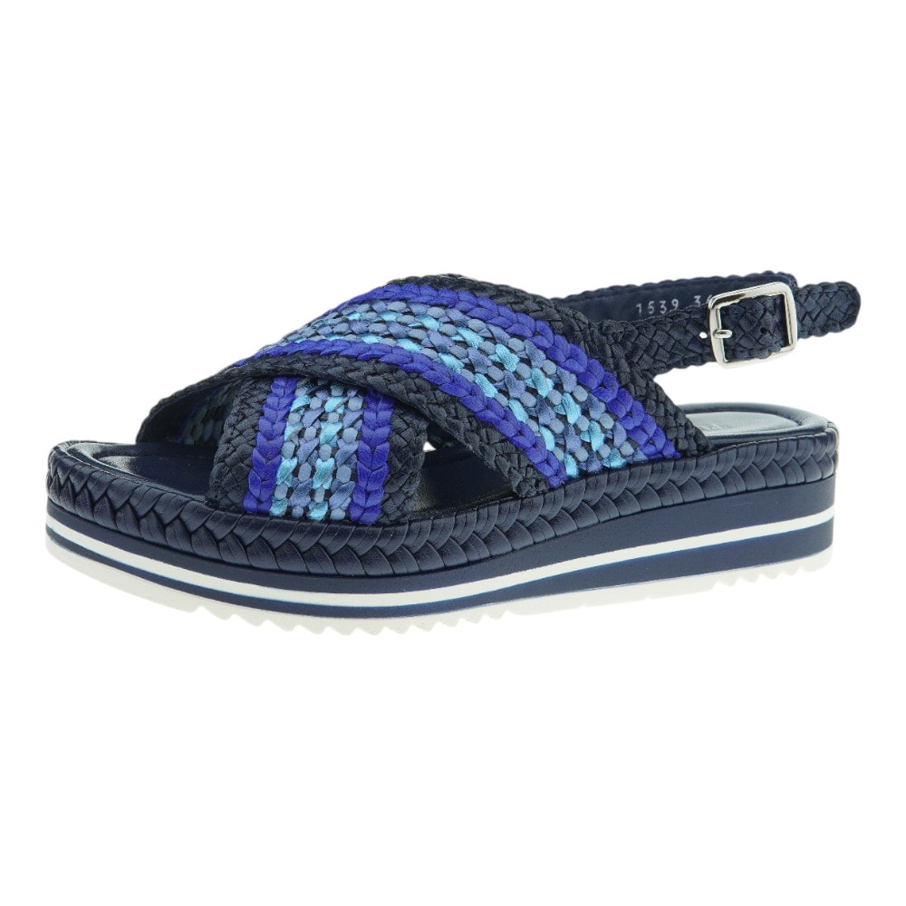 Compra Sandalias Pons Quintana Azul Marino – Diseño Trenzado y Comodidad Exclusiva foto 3