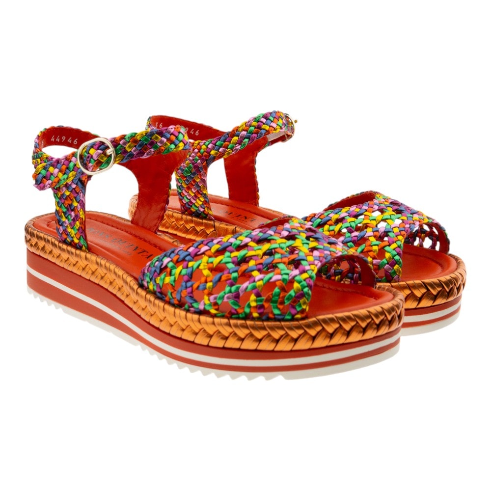 Sandalias mujer multicolor plataforma Pons Quintana 11544.S00