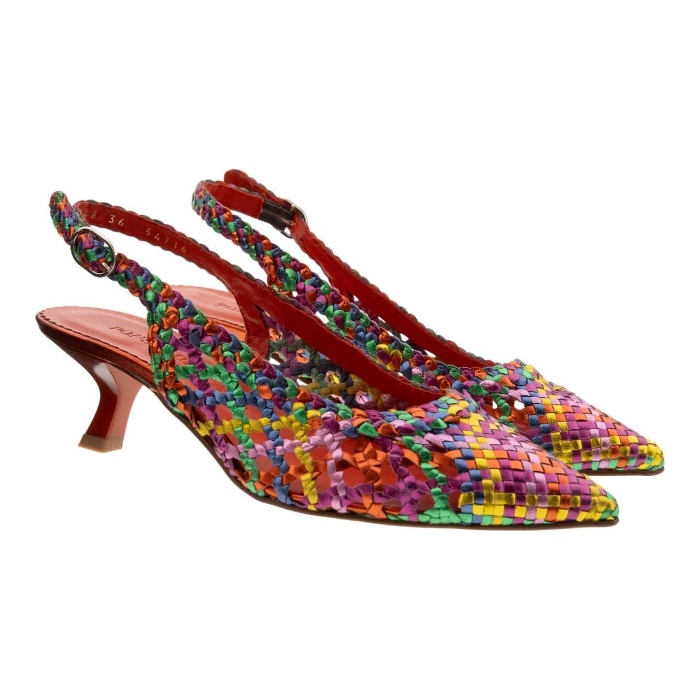 Zapatos trenzados tacón Pons Quintana 119464.000