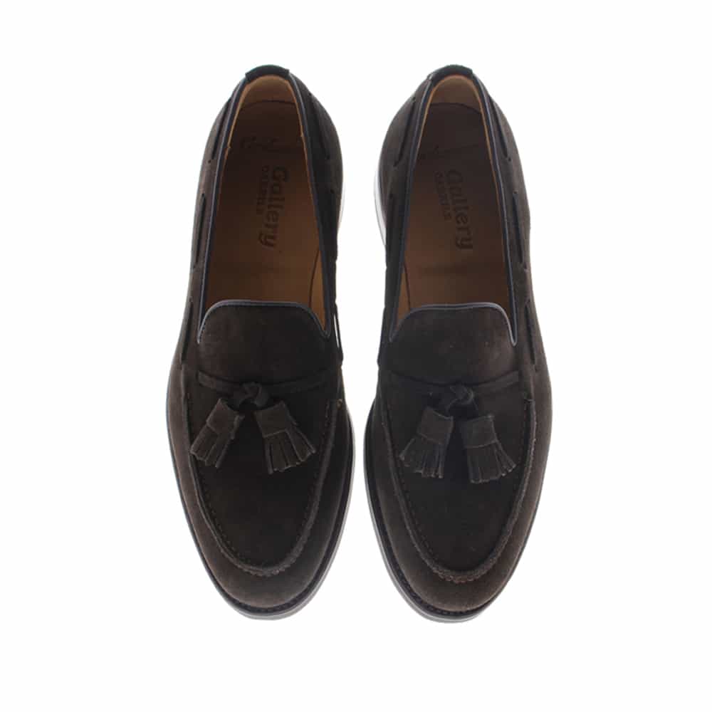 Mocasines piel marrón Cordwainer borlas 12YAN foto 2
